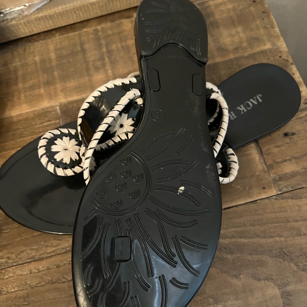 Jack Rogers black Jelly sandal - Picture 4 of 5